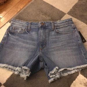 Joe’s high rise shorts